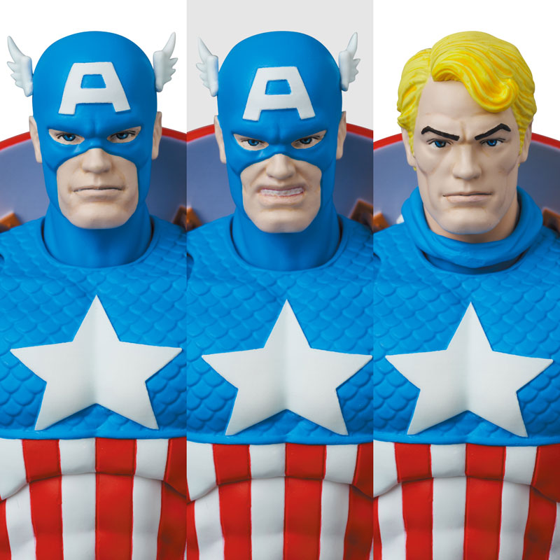 MAFEX No.217 MAFEX CAPTAIN AMERICA (COMIC Ver.) - Image 7