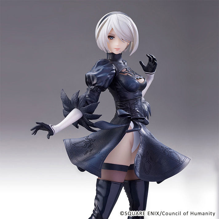 NieR:Automata Ver.1.1a 2B (YoRHa No. 2 Type B) No Goggles Ver. Statuette - Image 3