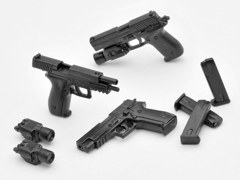 LittleArmory LA007 1/12 P226 Type & P228 Type Plastic Model - Image 3