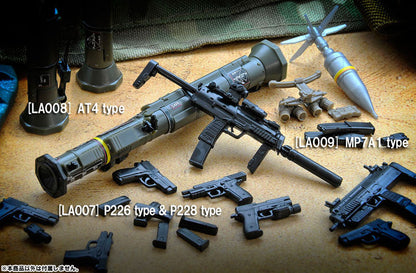 LittleArmory LA007 1/12 P226 Type & P228 Type Plastic Model - Image 5