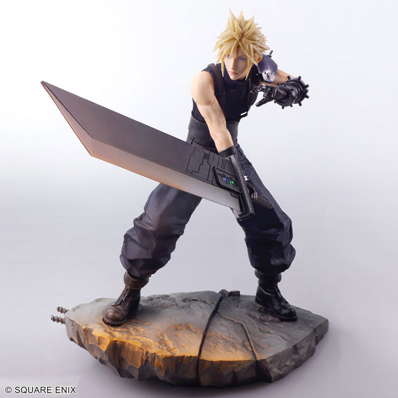 Final Fantasy VII Rebirth STATIC ARTS Cloud Strife Figure - Image 2