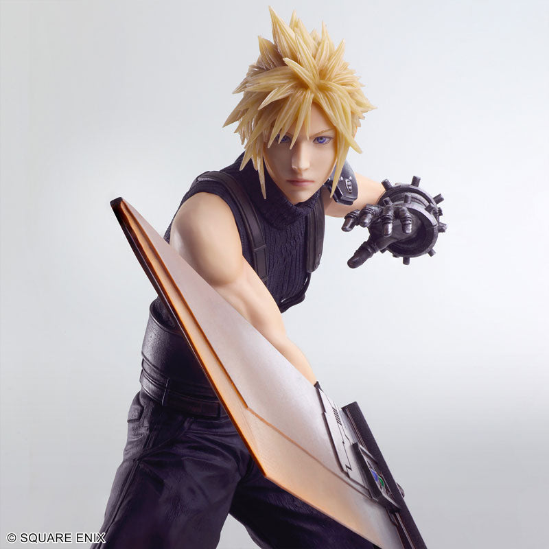 Final Fantasy VII Rebirth STATIC ARTS Cloud Strife Figure - Image 5