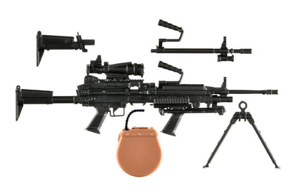 LittleArmory [LA094] M249 Upgrade Type 1/12 Plastic Model - Image 3