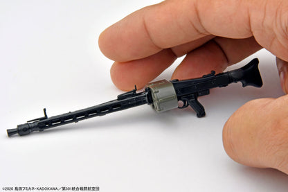 LittleArmory [LASW02] Strike Witches ROAD to BERLIN MG42S (2pcs Set) 1/12 Plastic Model - Image 5