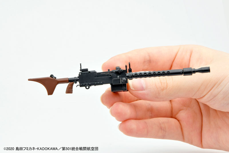 LittleArmory Strike Witches ROAD to BERLIN M1919A6 1/12 Plastic Model - Image 5
