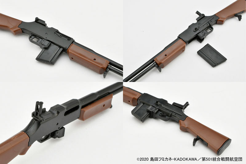 LittleArmory [LASW06] "Strike Witches ROAD to BERLIN" M1918BAR 1/12 Plastic Model - Image 4