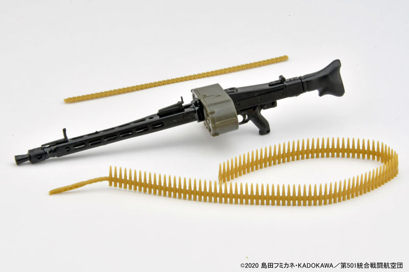 LittleArmory [LASW07] "Strike Witches ROAD to BERLIN" MG42S (Eila) 1/12 Plastic Model - Image 2