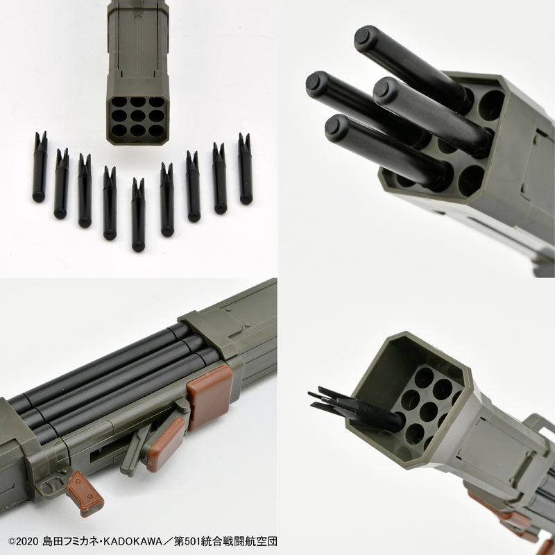 LittleArmory [LASW08] Strike Witches ROAD to BERLIN Fliegerhammer 1/12 Plastic Model - Image 4