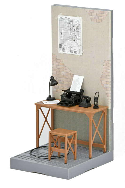 LittleArmory [LD045] Military Office A 1/12 Plastic Model - Image 2