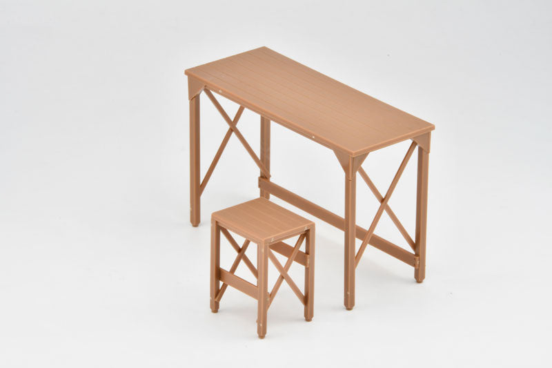 LittleArmory [LD045] Military Office A 1/12 Plastic Model - Image 5
