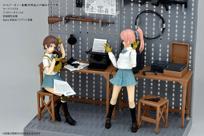 LittleArmory [LD045] Military Office A 1/12 Plastic Model - Image 6