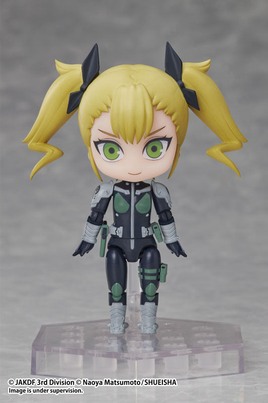 Kaiju No. 8 DFORM+ Kikoru Shinomiya Full Action Chibi Figure - Image 2