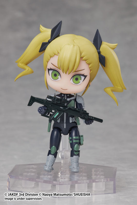 Kaiju No. 8 DFORM+ Kikoru Shinomiya Full Action Chibi Figure - Image 4