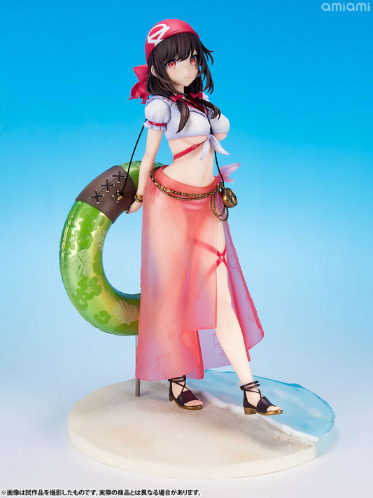 KDcolle KonoSuba Yunyun: Light Novel Cosplay on the Beach ver. 1/7 Scale Figure KADOKAWA Special Set - Image 2
