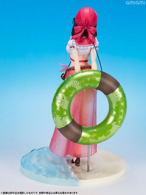 KDcolle KonoSuba Yunyun: Light Novel Cosplay on the Beach ver. 1/7 Scale Figure KADOKAWA Special Set - Image 7