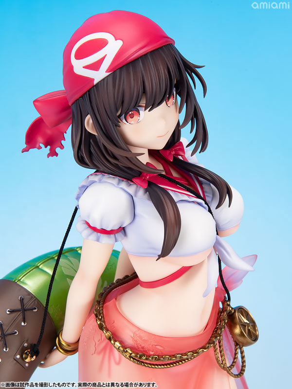 KDcolle KonoSuba Yunyun: Light Novel Cosplay on the Beach ver. 1/7 Scale Figure KADOKAWA Special Set - Image 16