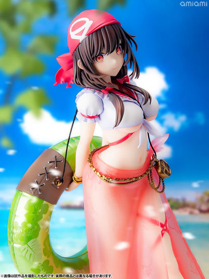 KDcolle KonoSuba Yunyun: Light Novel Cosplay on the Beach ver. 1/7 Scale Figure KADOKAWA Special Set - Image 27
