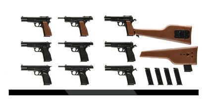 LittleArmory [LA096] Browning HP Type 1/12 Plastic Model - Image 2