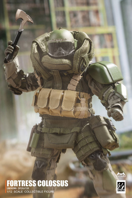 SALVO Series SA02 Fortress Colossus 1/12 Action Figure - Image 5