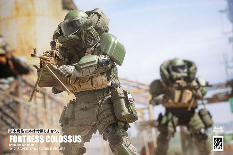SALVO Series SA02 Fortress Colossus 1/12 Action Figure - Image 9