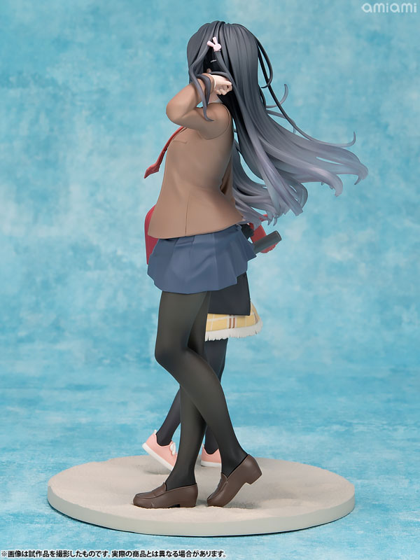 KDcolle Rascal Does Not Dream of a Knapsack Kid Mai Sakurajima Graduation Ver. & Knapsack Kid KADOKAWA Set Figure - Image 5