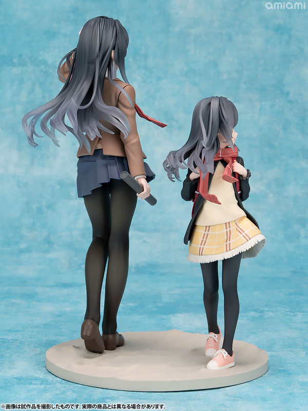 KDcolle Rascal Does Not Dream of a Knapsack Kid Mai Sakurajima Graduation Ver. & Knapsack Kid KADOKAWA Set Figure - Image 7
