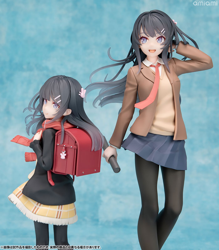 KDcolle Rascal Does Not Dream of a Knapsack Kid Mai Sakurajima Graduation Ver. & Knapsack Kid KADOKAWA Set Figure - Image 12