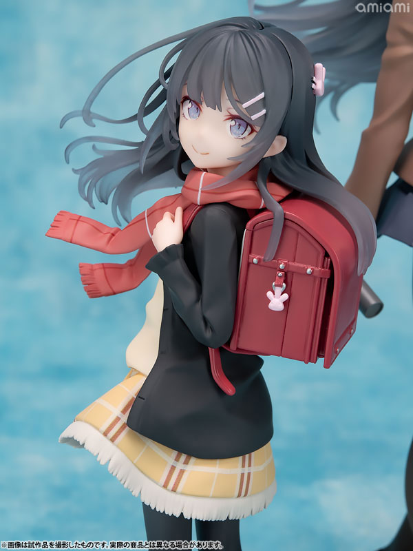 KDcolle Rascal Does Not Dream of a Knapsack Kid Mai Sakurajima Graduation Ver. & Knapsack Kid KADOKAWA Set Figure - Image 13