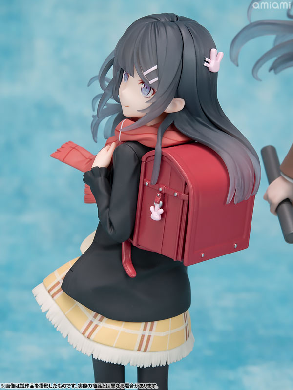 KDcolle Rascal Does Not Dream of a Knapsack Kid Mai Sakurajima Graduation Ver. & Knapsack Kid KADOKAWA Set Figure - Image 14