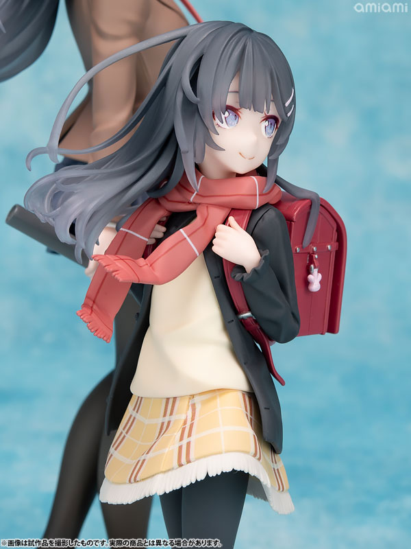 KDcolle Rascal Does Not Dream of a Knapsack Kid Mai Sakurajima Graduation Ver. & Knapsack Kid KADOKAWA Set Figure - Image 15