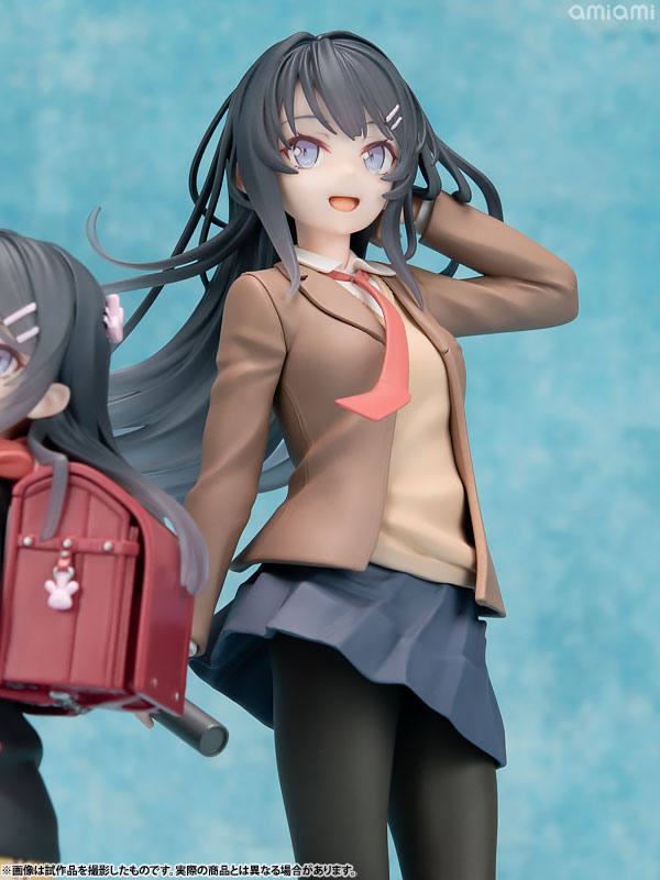 KDcolle Rascal Does Not Dream of a Knapsack Kid Mai Sakurajima Graduation Ver. & Knapsack Kid KADOKAWA Set Figure - Image 24