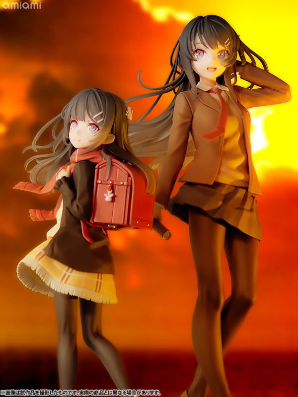 KDcolle Rascal Does Not Dream of a Knapsack Kid Mai Sakurajima Graduation Ver. & Knapsack Kid KADOKAWA Set Figure - Image 28