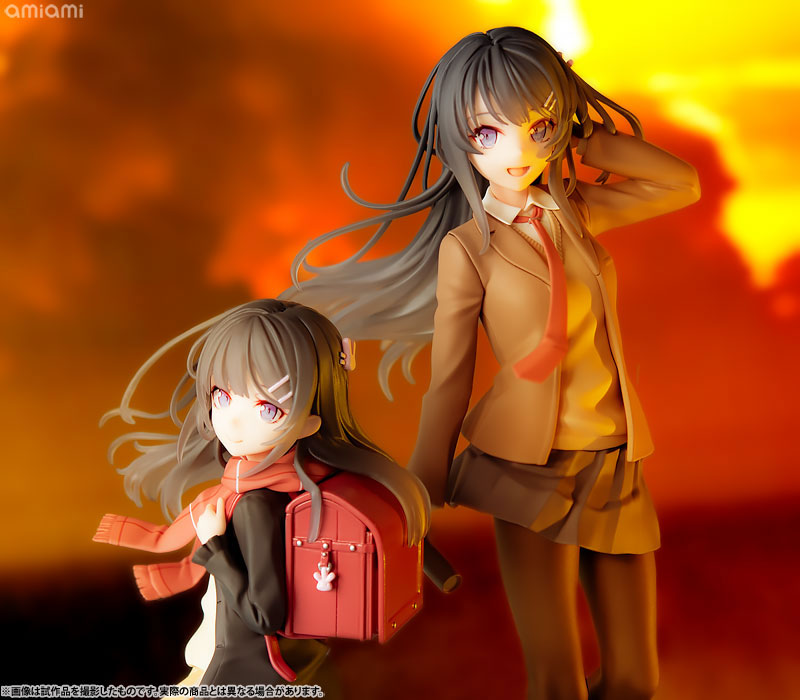 KDcolle Rascal Does Not Dream of a Knapsack Kid Mai Sakurajima Graduation Ver. & Knapsack Kid KADOKAWA Set Figure - Image 29