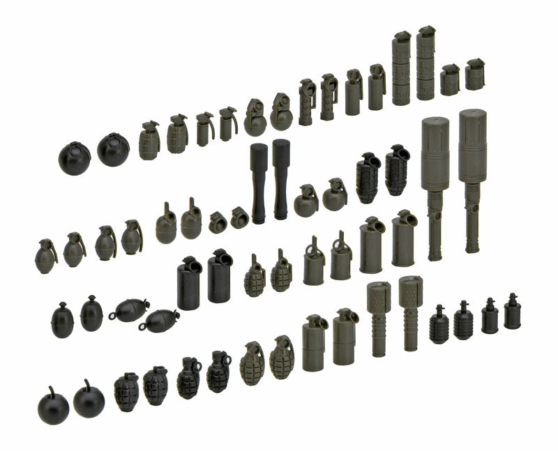 LittleArmory [LD046] Hand Grenade Set 1/12 Plastic Model - Image 2