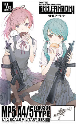 LittleArmory 1/12 MP5A4/5 Type Plastic Model - Image 9