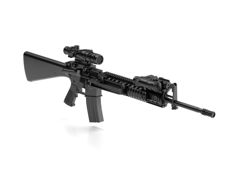 LittleArmory M16A4 Type 1/12 Plastic Model - Image 8