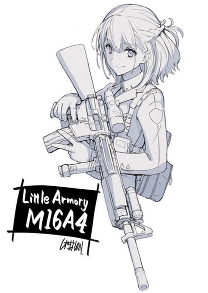 LittleArmory M16A4 Type 1/12 Plastic Model - Image 12