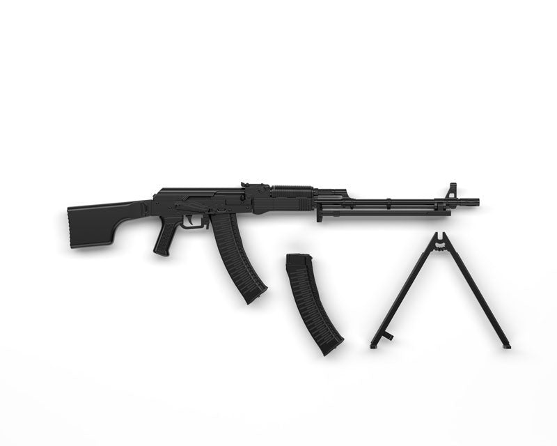 LittleArmory RPK74M Type 1/12 Plastic Model - Image 5