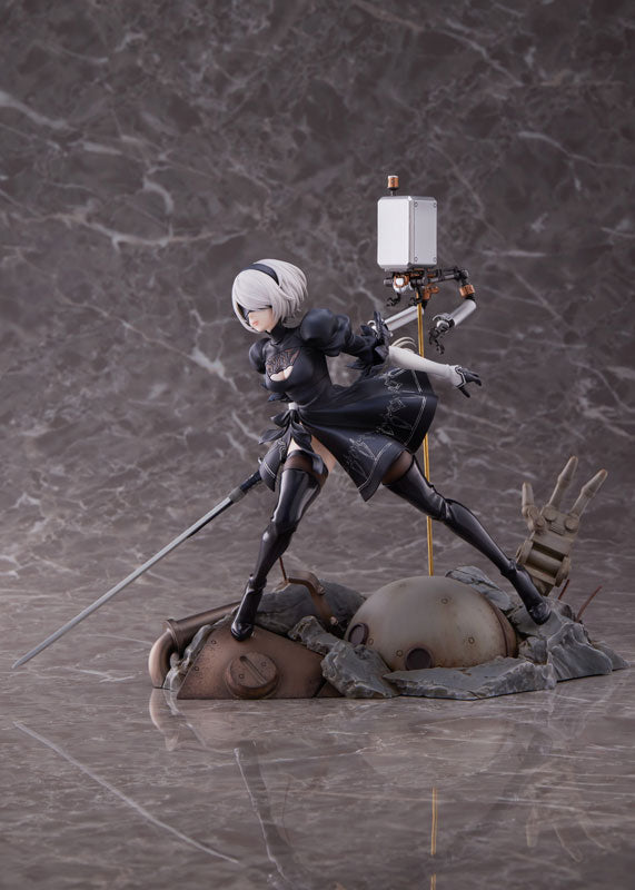 NieR:Automata Ver1.1a 2B 1/7 Scale Figure Deluxe Edition - Image 2