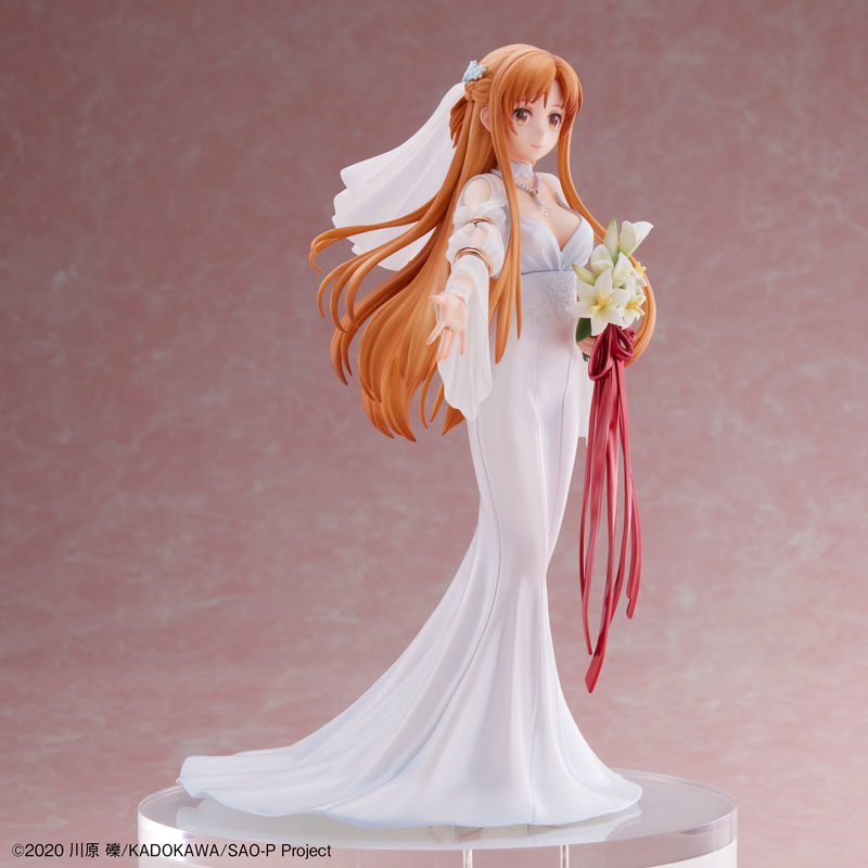 Sword Art Online Asuna Wedding Ver. 1/7 Figure - Image 4