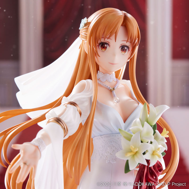 Sword Art Online Asuna Wedding Ver. 1/7 Figure - Image 6