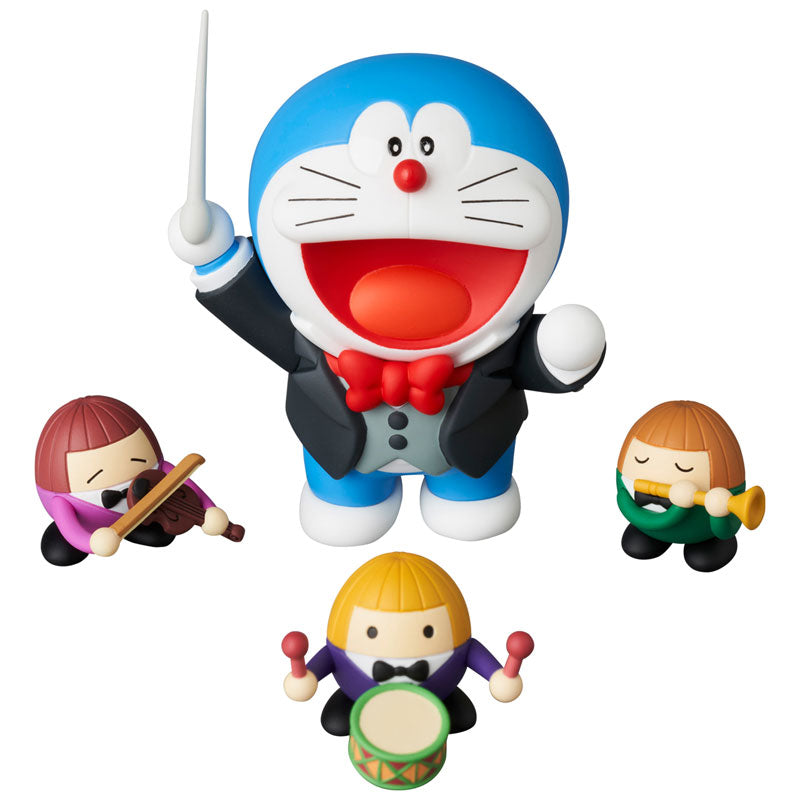 Ultra Detail Figure No.769 UDF Doraemon: Nobita's Earth Symphony Doraemon & Positive Mood Orchestra - Image 2