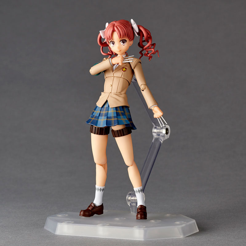 Revoltech Amazing Yamaguchi Kuroko Shirai Winter Clothes Ver. Toaru Kagaku no Railgun T - Image 3