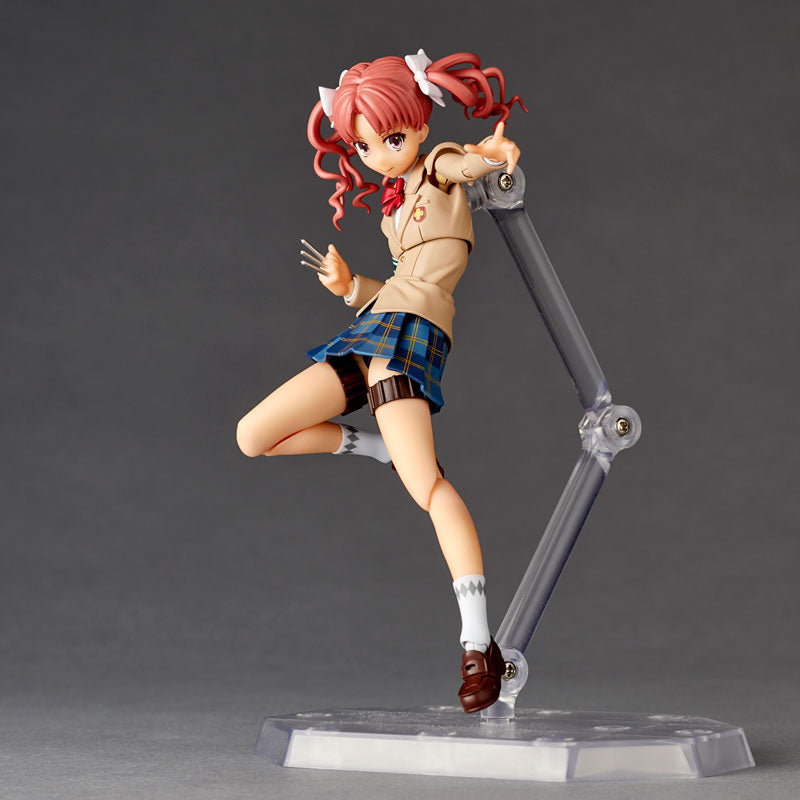 Revoltech Amazing Yamaguchi Kuroko Shirai Winter Clothes Ver. Toaru Kagaku no Railgun T - Image 5