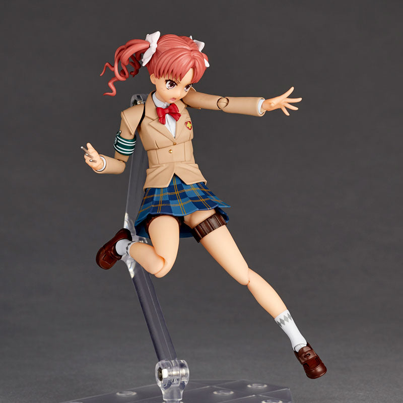Revoltech Amazing Yamaguchi Kuroko Shirai Winter Clothes Ver. Toaru Kagaku no Railgun T - Image 8
