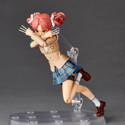 Revoltech Amazing Yamaguchi Kuroko Shirai Winter Clothes Ver. Toaru Kagaku no Railgun T - Image 9