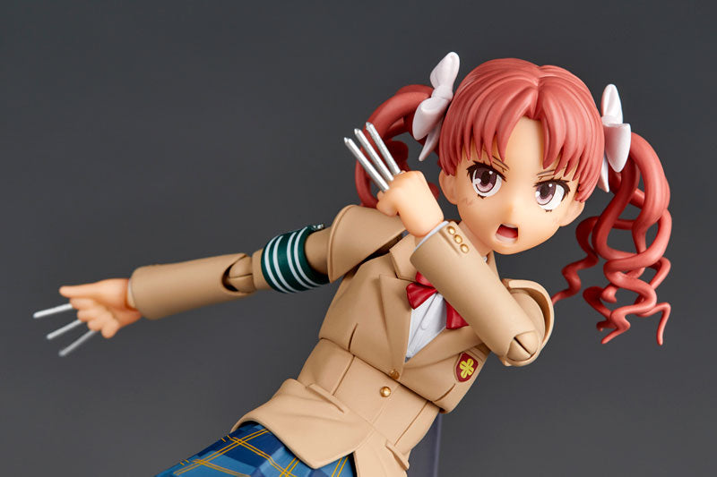 Revoltech Amazing Yamaguchi Kuroko Shirai Winter Clothes Ver. Toaru Kagaku no Railgun T - Image 11