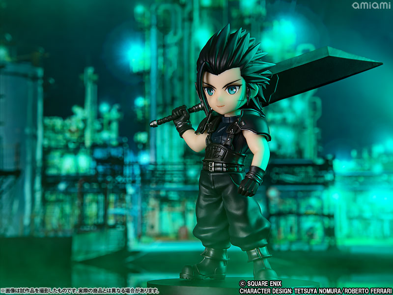 Final Fantasy VII Rebirth Adorable Arts Zack Fair Figure - Image 13