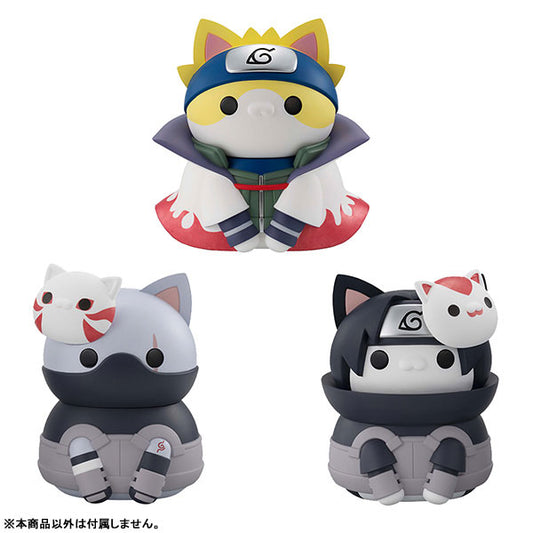MEGA CAT NARUTO Shippuden Giant Nyaruto! Series Minato Namikaze Soft Vinyl Figure - Image 2