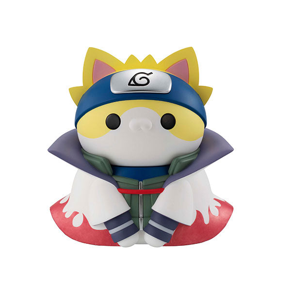 MEGA CAT NARUTO Shippuden Giant Nyaruto! Series Minato Namikaze Soft Vinyl Figure - Image 3